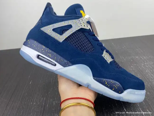 Official Maikesneakers Jordan Michigan 4 (PE) Retro AJ4-1036660 Air 0616